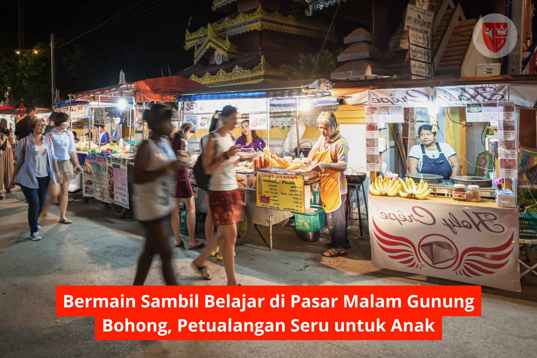 Bermain Sambil Belajar di Pasar Malam Gunung Bohong, Petualangan Seru untuk Anak