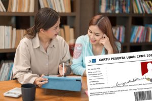 Seorang peserta les privat CPNS sedang belajar dengan tutor profesional untuk persiapan tes CPNS
