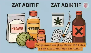 Rangkuman Lengkap Materi IPA Kelas 8 Bab 5 Zat Aditif dan Zat Adiktif