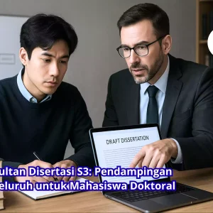 Konsultan Disertasi S3 Pendampingan Menyeluruh untuk Mahasiswa Doktoral