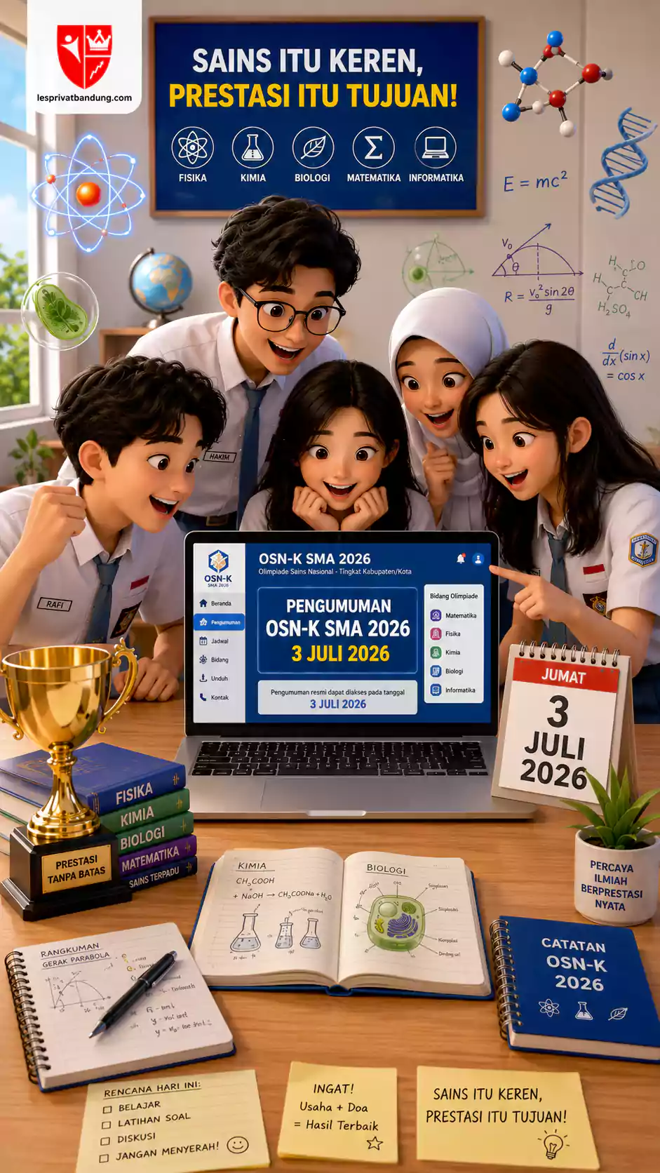 kapan pengumuman OSN K SMA 2026 untuk siswa SMA Instagram kapan pengumuman OSN K SMA 2026 untuk siswa SMA Instagram