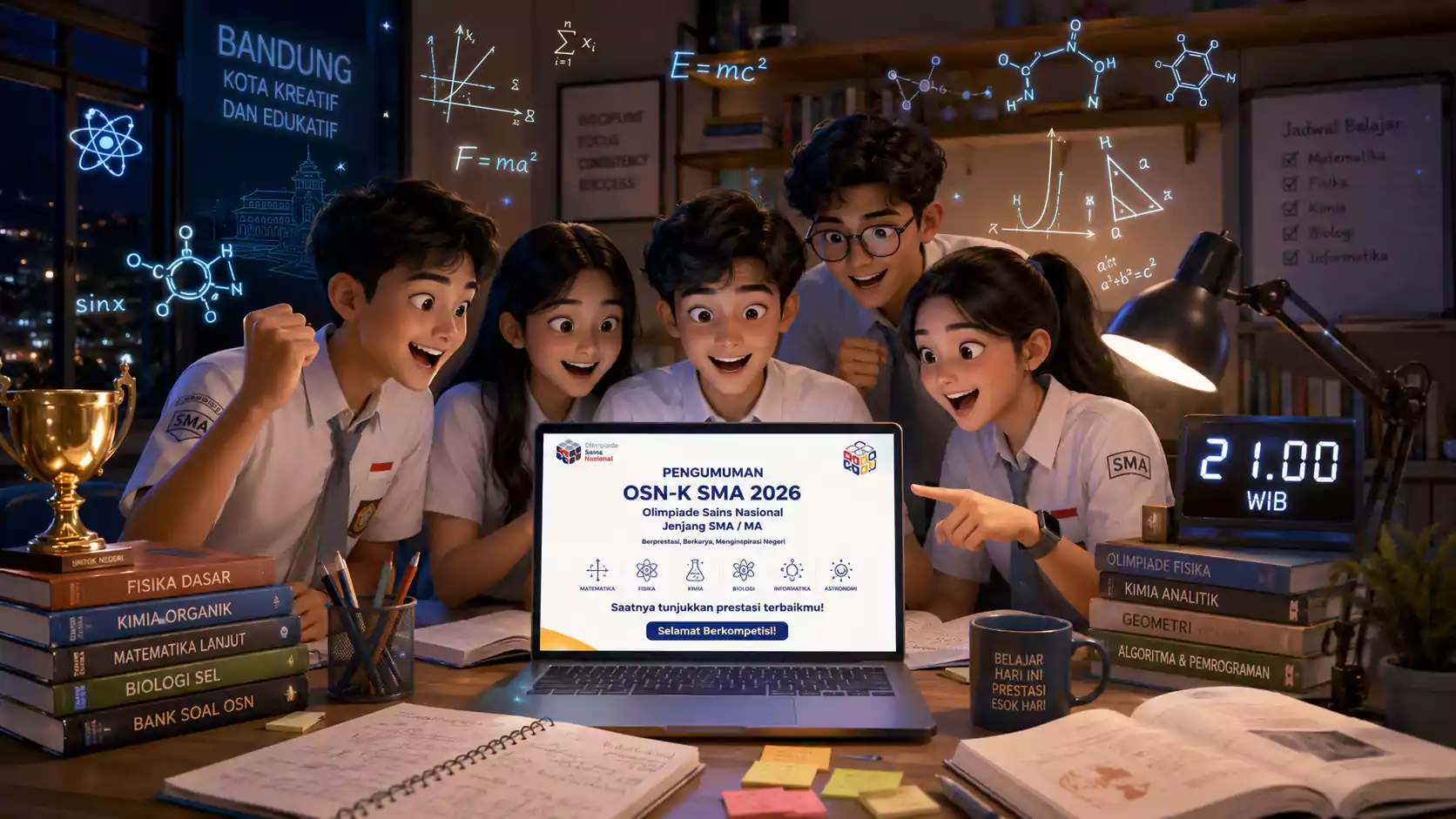pengumuman OSN K SMA 2026 untuk siswa SMA Bandung